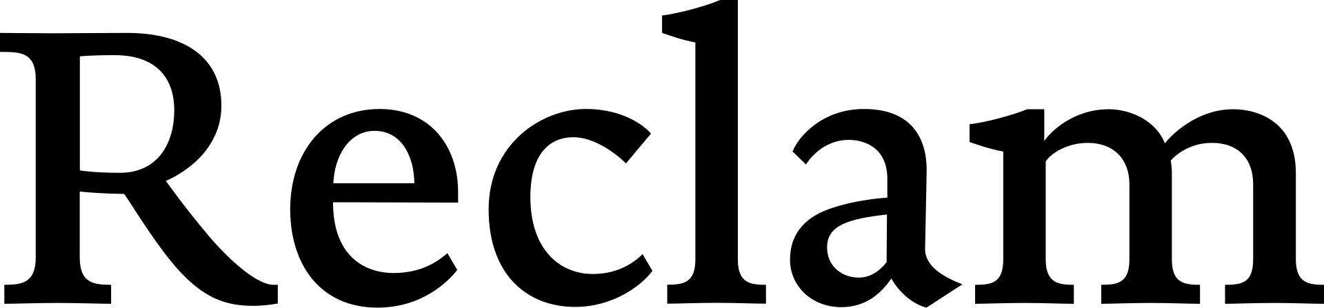 Reclam Logo